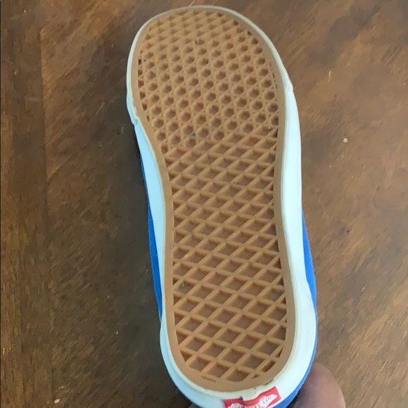 Suede blue vans good condition - Picture 2 of 6